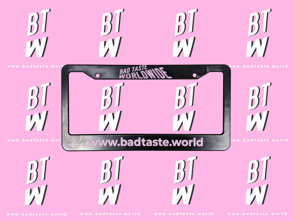 Louis Vuitton License Plate Frame – Bad Taste Worldwide
