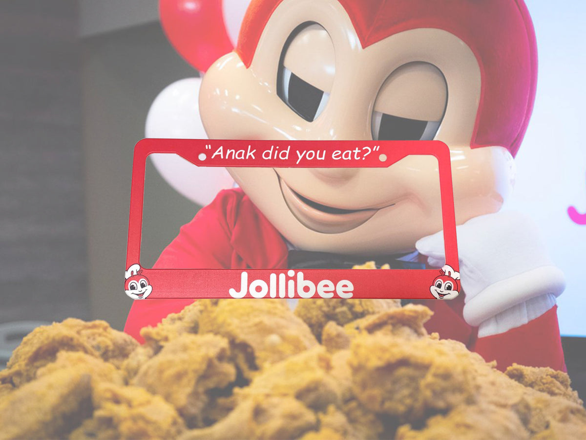 【jollibee さん専用】 Jollibee License Plate Frame | Funny Fast Food Car Frame – Bad
