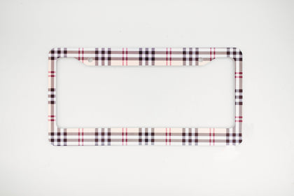 Designer Luxury License Plate Frames