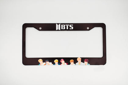 Kpop License Plate Frames