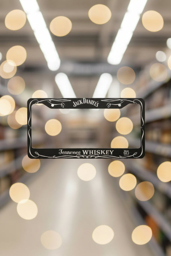 Jack Daniel's Whisky License Plate Frame