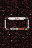 TEMU License Plate Frame