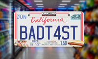 Costco "Hot Dog" License Plate Frame