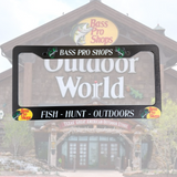 Bass Pro Shop License Plate Frame