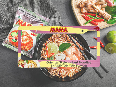 Mama Noodles License Plate Frame