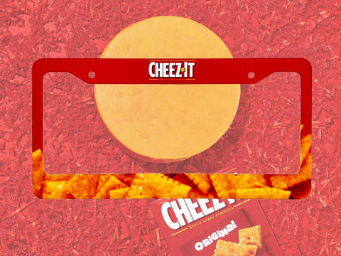 Cheez-It License Plate Frame