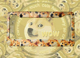 Doge License Plate Frame