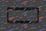 Recaro Confetti License Plate Frame