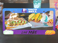 Taco Bell License Plate Frame